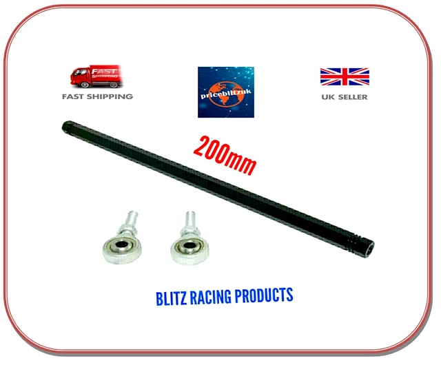 thumbnail image 2 of NBVLKH 200mm Shift Rod Linkage - Universal Motorcycle Gear Shifter For Kawasaki Honda Yamaha 2 of 14