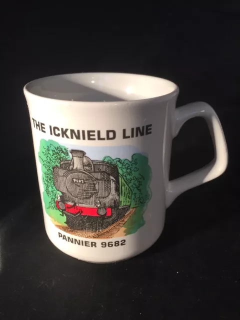 Vintage The Icknield Line Zugbecher Eisenbahnkoffer 9682 Lokomotive