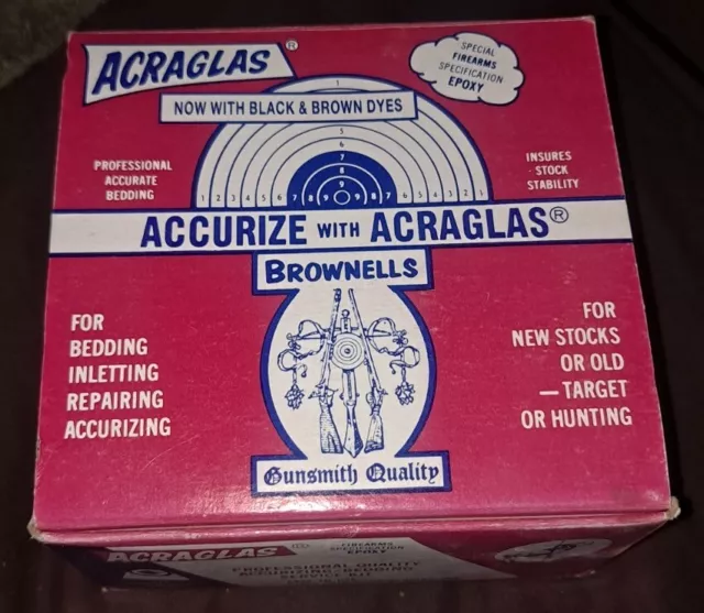 Brownell's Acraglas Bedding to Strengthen the Wood to Improve Shooting Accuracy