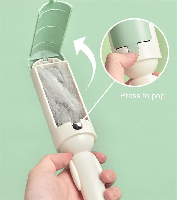 Pet Hair Remover Roller Electrostatic Brush Cat Dog Self-Cleaning Lint Remover 3