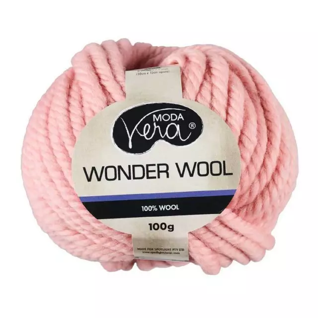 Yarn Moda Vera Wonder Wool - Pink 100G