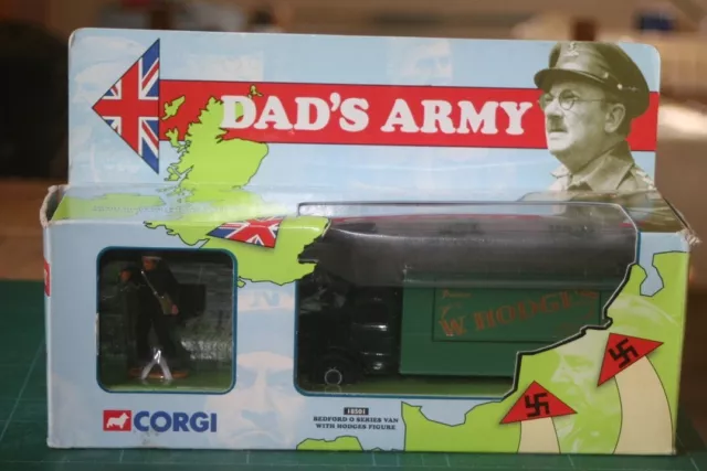 Corgi 18501 Bedford O series van with Hodges figure from Dad's Army