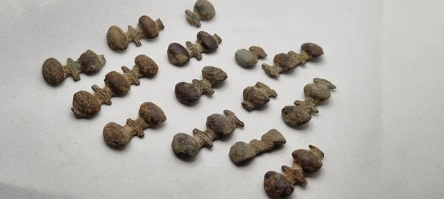 Bronze Age, Celtic 'Astragals' - belt apliques , pendants , decorations