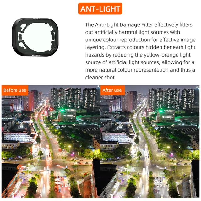 ND/PL Lens Filter ND Filter Set UV CPL ND 64 ND/PL Waterproof for DJI MINI 3 PRO 2