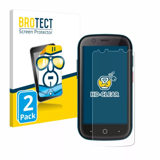 2x Film Protection Ecran pour Unihertz Jelly 2 Clair Protecteur