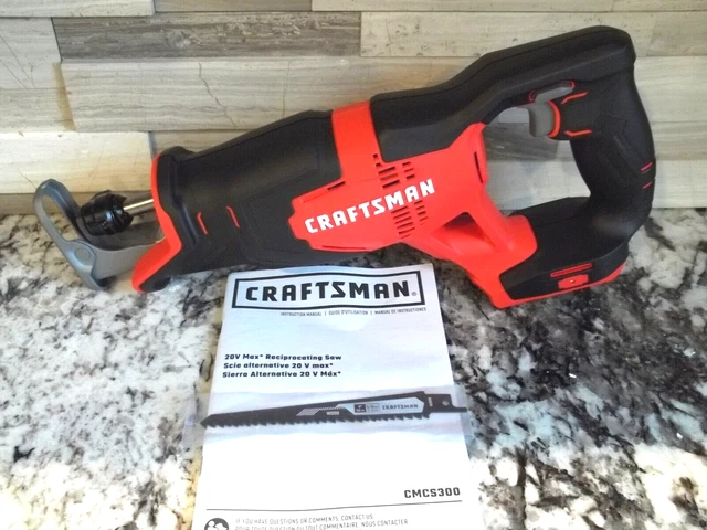 Craftsman 20 2025 volt reciprocating saw
