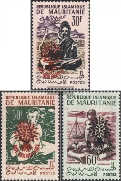 Mauritania III-V II (complete issue), not spent unmounted mint / never hinged 19
