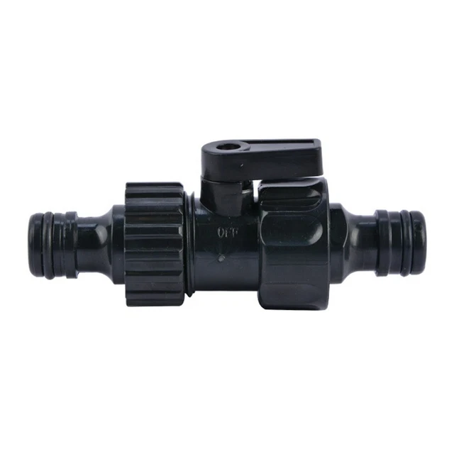 Gartenschlauch Rohr Inline Tap 1/2 Absperrventil Fitting Connector Abnehmbar