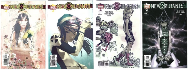 New Mutants Vol 2 (2003 Marvel) #2, 4, 8, 11 Multiple 1st Appearances Lot