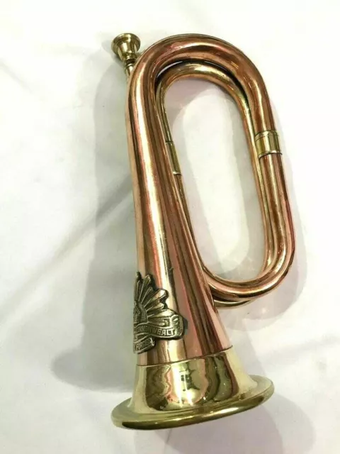 Vintage Bugle Brass & Copper Instruments Australian Military Forces