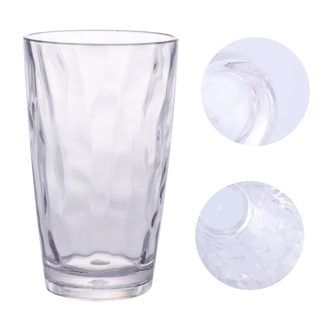 Bicchieri In Acrilico TarHong Oceanic Ombre – Set Da 6, Blu Sfumato, Infrangibili, 351,5 G