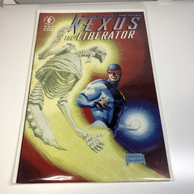 NEXUS the LIBERATOR Comic - No 3 (Of 4) - Date 10/1992 - Dark Horse Comics