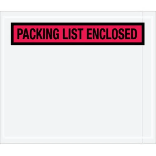 Aviditi PL491 Panel Face Envelope"Packing List Enclosed" 7" Length x 6" Width...