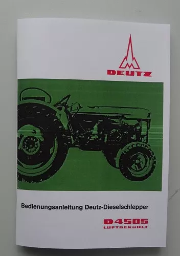 Bedienungsanleitung Deutz D 4505