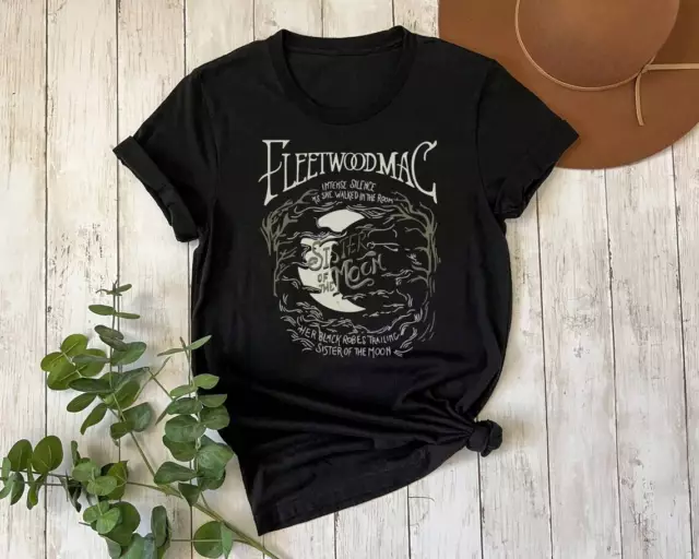 Vintage Fleetwood Mac Shirt, Sisters Of The Moon Tee Shirt, Gift For Music Lover