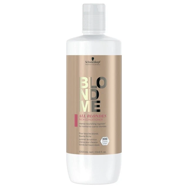 Balsamo Haare Biondi Schwarzkopf Blondme Alle Blondes Rich conditioner 1000ml