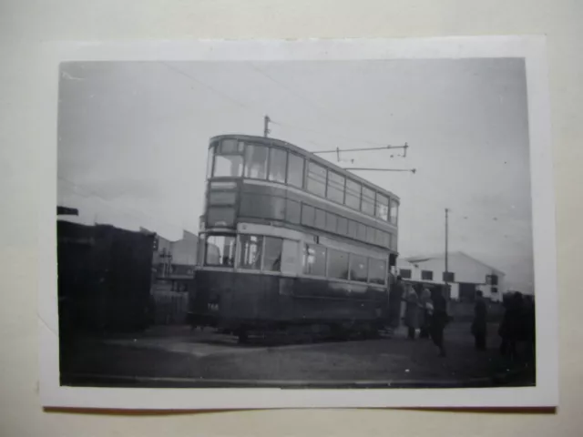 ENG1088 - 1940s LIVERPOOL CORPORATION TRAMWAYS - TRAM No766 Photo