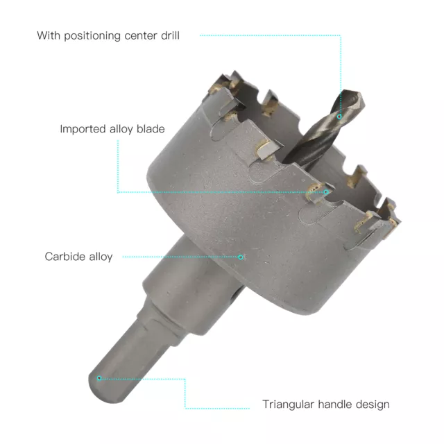 (85mm) Scie Cloche En Carbure Ouvre-Trou Brillant En Carbure De Capacité De