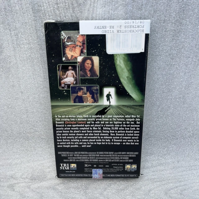FORTRESS 2 RE-ENTRY (VHS, 2000) Christopher Lambert Pam Grier ...