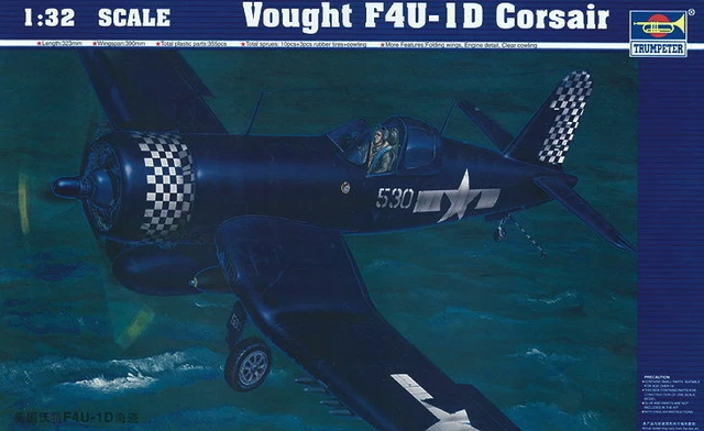 Trumpeter TR02221 Vought F4U-1D Corsair Model Airplane