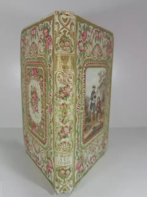 CARTONNAGE ROMANTIQUE-DE MARLES-FIRMIN VOYAGEUR EN EGYPTE-Relié-1854-ILLUSTRÉ