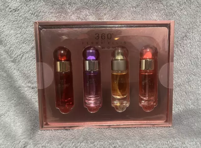 Perry Ellis 360set Perry Ellis, 4 Piece Variety Set for Women .25FL OZ