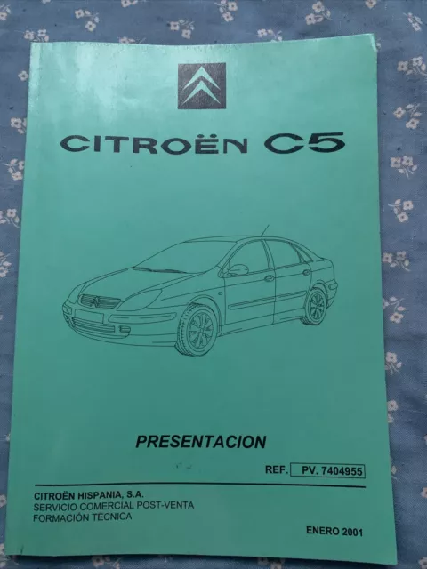 Manual De Taller De Formación Citroen C5 Serie 1