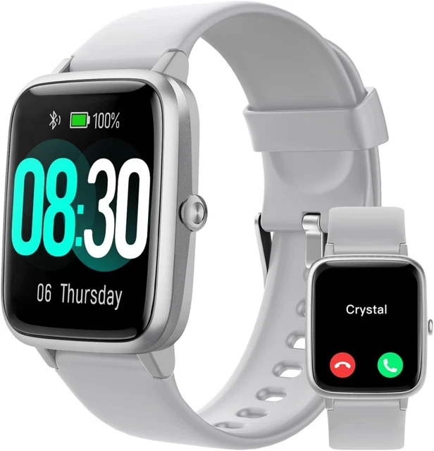 smartwatch-chiamata-per-donna-uomo-con-edometro-cardiofrequenzimetro
