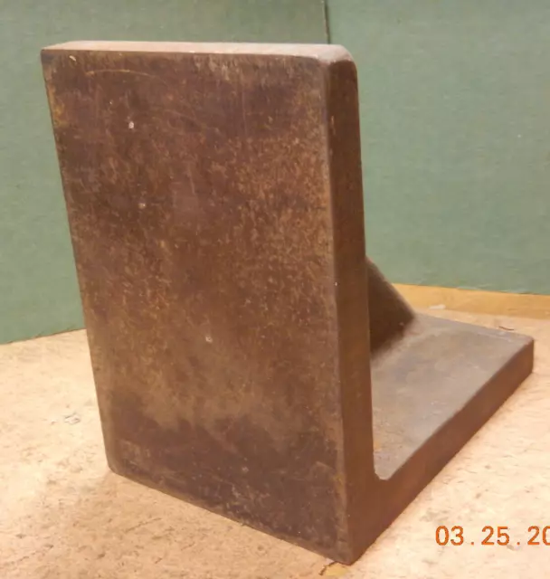 Lot Ac46 Older Machinist Angle Plate Jig Fixture Setup Tooling