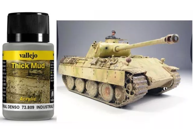 Vallejo Weathering Industr Thick Mud 40Ml 73809 Colori Vallejo