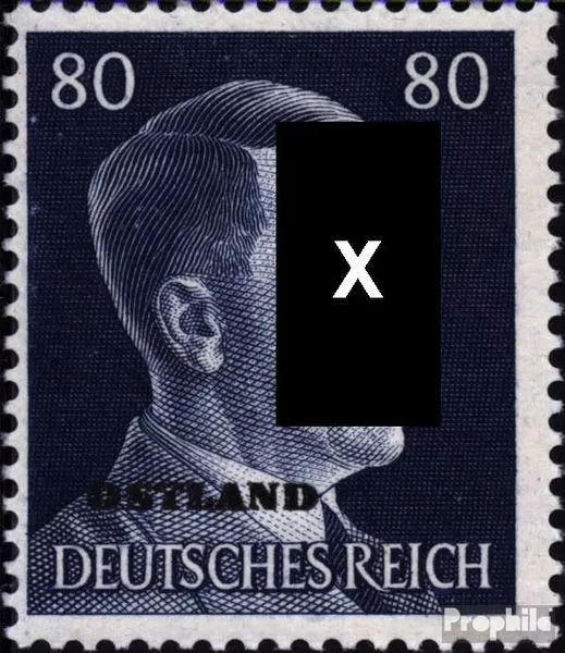 Briefmarken Ostland (Dt.Bes.2.WK.) 1941 Mi 18 gestempelt