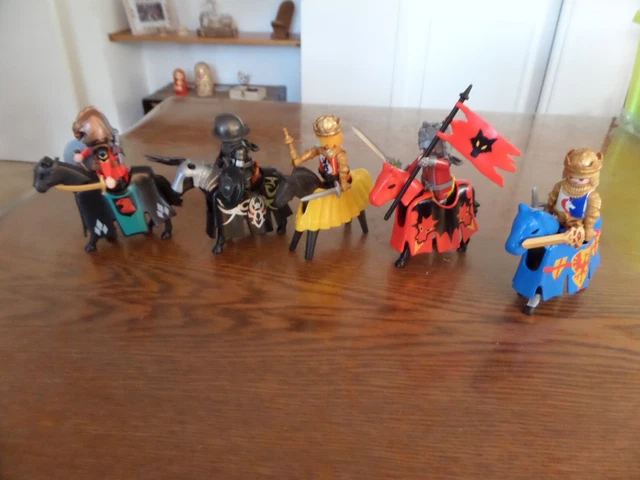 Lot Playmobil figurines chevalier - Jeux & Jouets