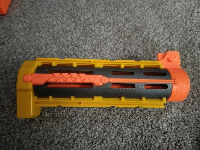 NERF N-STRIKE YELLOW Recon Cs-6 Barrel Extension Attachment £9.00 ...