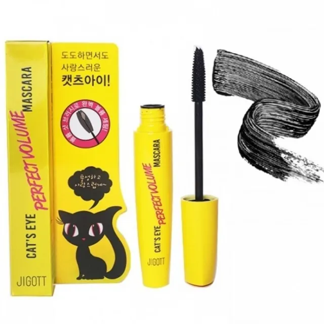 Jigott Cat`s Eye Mascara 12g Volume Mascara Korean Cosmetics Made in korea