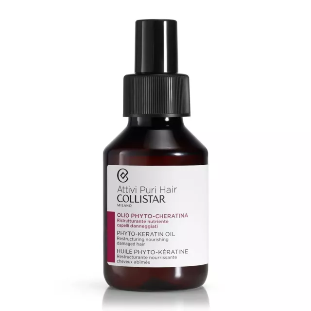 COLLISTAR ATTIVI PURI PHYTO-CHERATINA OLIO RISTRUTTURANTE NUTRIENTE - 100 ml