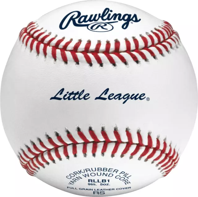 Rawlings | Little League Baseballs | Competition Grade | RLLB1 | Youth/14U |
