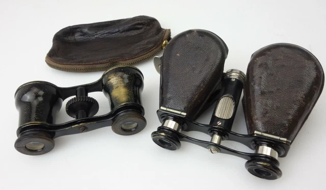 Opernglas  Opticien Lemaire Fabt Binocular Messing ju024