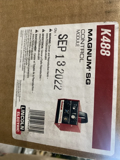 Lincoln Electric K488 Magnum SG Control Module For Spool Gun