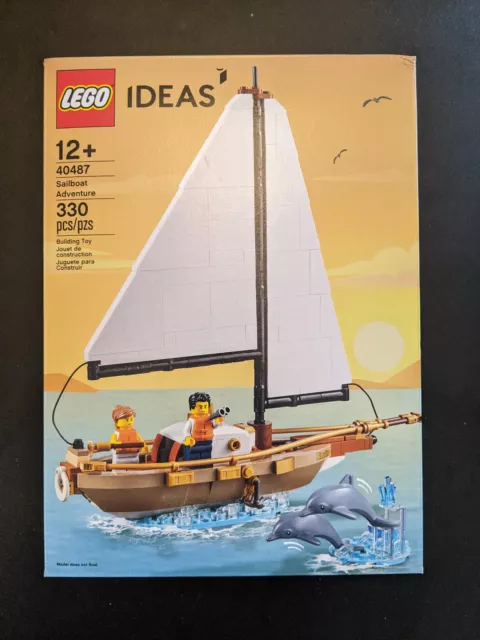 RARE LEGO Ideas: Sailboat Adventure (40487) NEW & BOXED CONDITION RARE LEGO Ideas: Sailboat Adventure (40487) NEW & BOXED CONDITION
