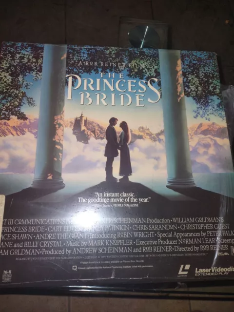 The Princess Bride.  LaserDisc