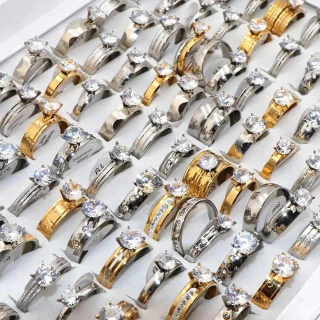 Bijoux En Acier Inoxydable Pour Femme - Neufs Avec Étiquettes - Pack Varié