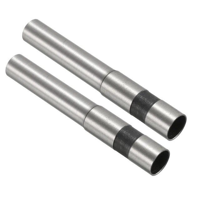 Foret papier creux 10mmx75mm tige droite Punch Poinçonneuse 2Pcs