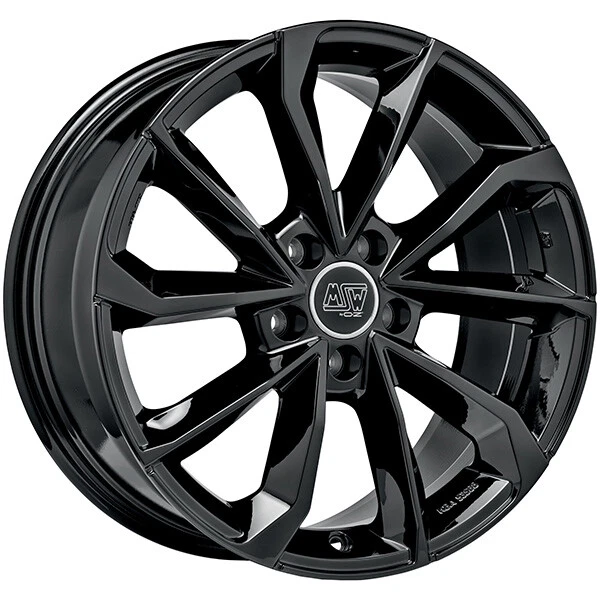 4 Jantes Alliage 18 Pouces Cupra Formentor - 5x112 ET45 8J - Satin Noir - Italie