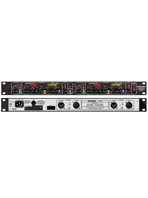 Voiture Compresseur À Due Voies DRAWMER DL241 XLR