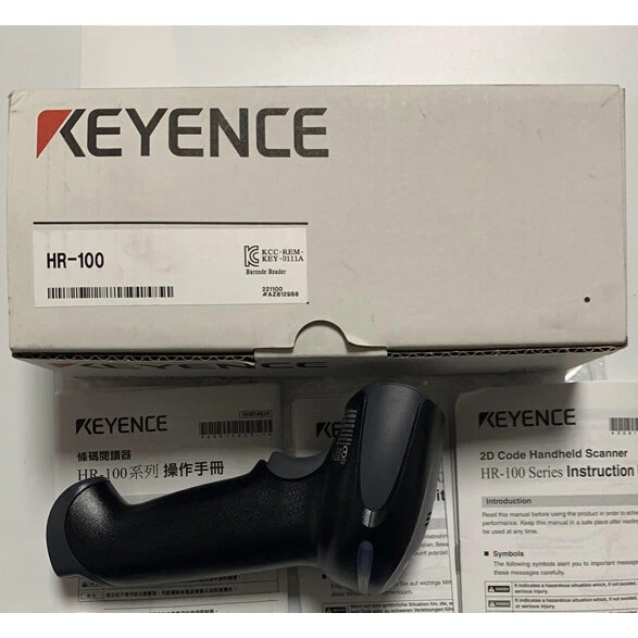 one New keyence for Handheld barcode reader HR-100 Fast Delivery