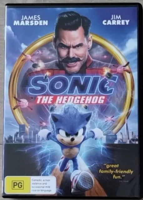 Sonic O Filme (Bd Steelbook) : Jim Carrey, James Marsden, Tika Sumpter,  Jeff Fowler: : DVD e Blu-ray