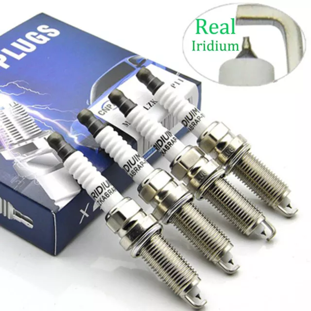 4X Real Iridium Spark Plugs for Toyota Corolla Matrix Prius 90919-01253 SC20HR11