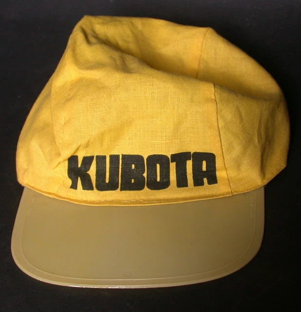 CASQUETTE  KUBOTA   vintage made in France