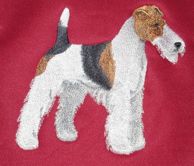 Embroidered Ladies Jacket - Wire Fox Terrier C9607 Sizes S - XXL