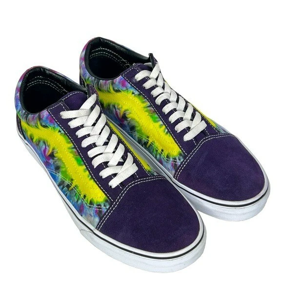 Vans Old Skool Men Mysterioso Psychedelic Tie Dye Skate Low Top Shoes Size 10.5 Vans Old Skool Men Mysterioso Psychedelic Tie Dye Skate Low Top Shoes Size 10.5